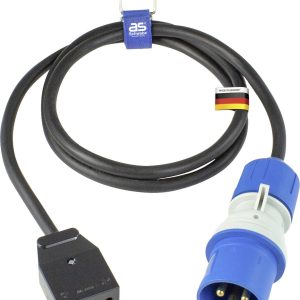 AS Schwabe 360488 Stroom Adapterkabel 16 A Zwart 1.5 m H07RN-F 3G 2,5 mm² AS Schwabe 360488 Stroom Adapterkabel 16 A Zwart 1.5 m H07RN-F 3G 2,5 mm²