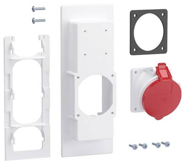 Hager ZY32CEE Hager ZY32CEE-stopcontactflens universeel 1xCEE 32A sluitplaat links+rechts Steunflens 1 stuk(s)