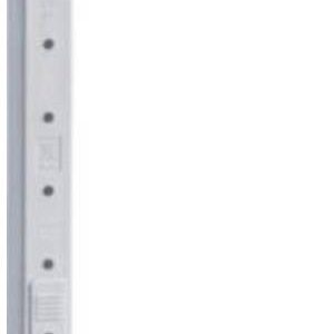 Hager KCF663S Faserail verzinkboor. 63 A links/rechts (sym.)L1L2L3N naar L1L2L3N 125 mm Phase busbar 1 stuk(s)