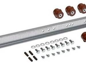 Hager UZ03TR Hager UZ03TR steunrail voor voeding op lastscheidingsschakelaar universeel N 3-weg Steunrail Staal 1 stuk(s