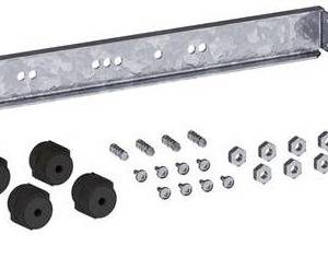 Hager UZ12LA1 Hager UZ12LA1 steunrail universeel IP41 voor voeding op ACB HW1 2-weg Steunrail Staal 1 stuk(s)