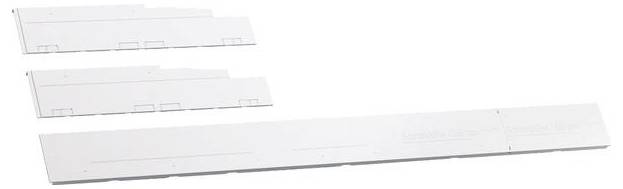 Hager ZZ14A Afscherming universele Z verticaal 1250/1400mm 3-delig Afscherming 1 stuk(s)