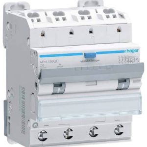 Hager ADM456QC Aardlekschakelaar/zekeringautomaat 230 V, 400 V
