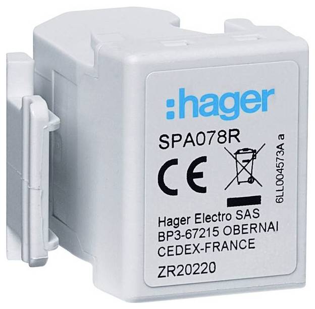 Hager SPA078R SPA078R Signaalcontact op afstand 1 stuk(s)