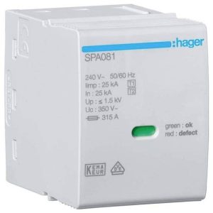 Hager SPA081 SPA081 Insteekmodule 1 stuk(s)
