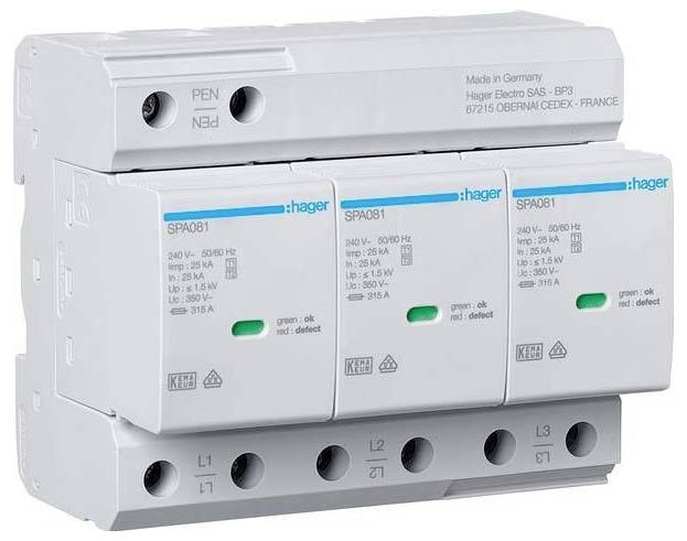 Hager SPA800 SPA800 Combi-afleider 1 stuk(s)