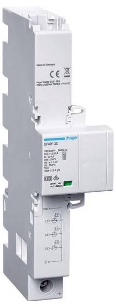 Hager SPA810Z SPA810Z Combi-afleider 1 stuk(s)