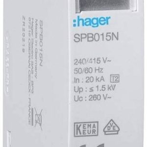 Hager SPB015N SPB015N Insteekmodule 1 stuk(s)