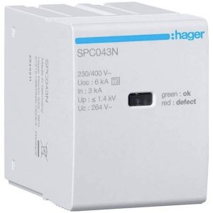 Hager SPC043N SPC043N Insteekmodule 1 stuk(s) Hager SPC043N SPC043N Insteekmodule 1 stuk(s)