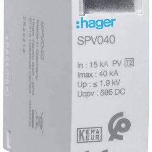 Hager SPV040 SPV040 Insteekmodule 1 stuk(s) Hager SPV040 SPV040 Insteekmodule 1 stuk(s)