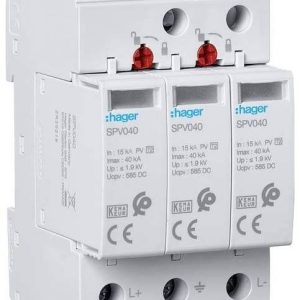 Hager SPV340 SPV340 Overspanningsafleider 1 stuk(s) Hager SPV340 SPV340 Overspanningsafleider 1 stuk(s)