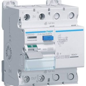 Hager CDB525D CDB525D Aardlekschakelaar 25 A 230 V Hager CDB525D CDB525D Aardlekschakelaar 25 A 230 V