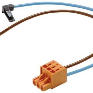 Hager KU9B43GBE Hager KU9B43GBE BKE-kabelaftakking universeel 430 mm br/bl stekkerbus 1 stuk Spanningstap 2-polig 1 stuk
