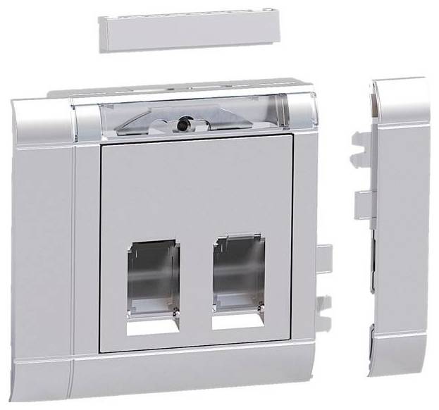 Hager GSETDM102LAN Apparaatinzetstuk RJ45 voor Accessoires voor elektroplintsysteem 1 stuk(s)