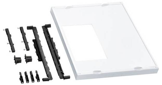 Hager UC42L60 Bouwpakket universele N 600x500 v. 9 NH00-strips op SAS-systeem 60/3p Bouwpakket Zuiver wit (RAL 9010) 1 s