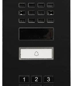 DoorBird D1101KV Unterputz Graphitschwarz (Raven Polar) Video-deurintercom via WiFi Grafietzwart DoorBird D1101KV Unterputz Graphitschwarz (Raven Polar) Video-deurintercom via WiFi Grafietzwart
