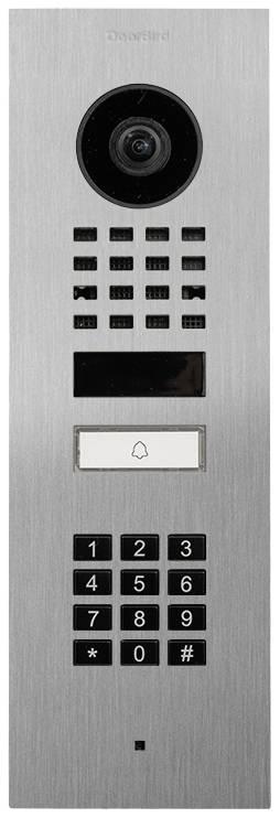 DoorBird D1101KV Unterputz V4A Video-deurintercom via WiFi RVS (geborsteld)