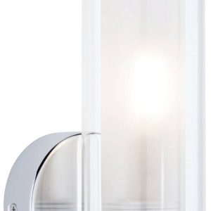 Paulmann Luena LED-lamp voor vochtige ruimte E14 Chroom, Glas