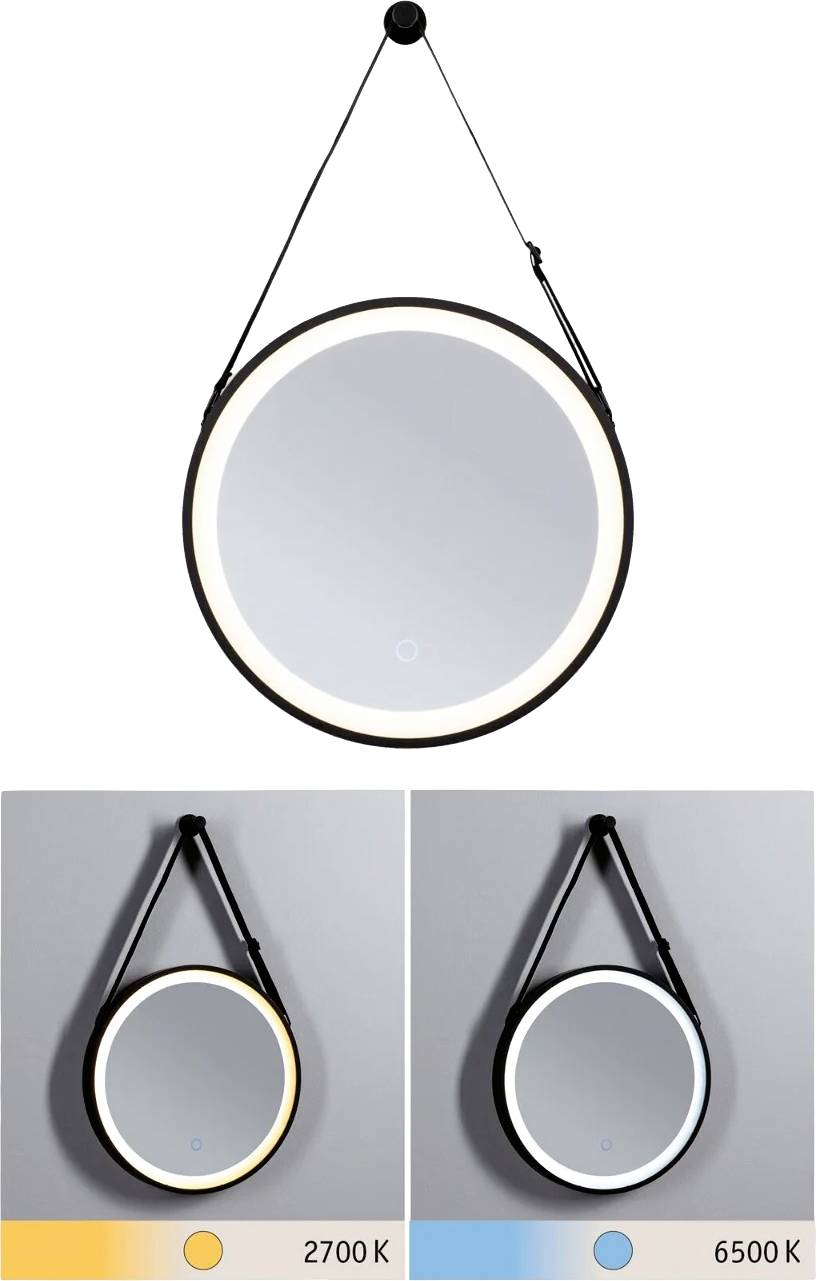 Paulmann Miro LED-lamp voor vochtige ruimte LED 7.5 W Warmwit Zwart