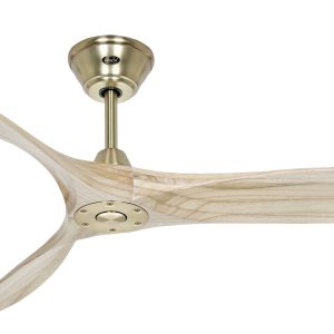 CasaFan ECO AIRSCREW 152 MG-NT Plafondventilator 28 W (Ø x h) 1520 mm x 275 mm Messing Met afstandsbediening, Met winter CasaFan ECO AIRSCREW 152 MG-NT Plafondventilator 28 W (Ø x h) 1520 mm x 275 mm Messing Met afstandsbediening, Met winter