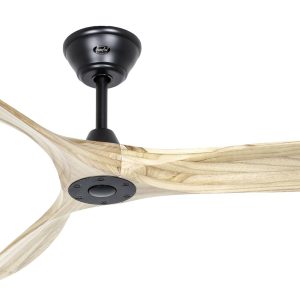 CasaFan ECO AIRSCREW 152 MS-NT Plafondventilator 28 W (Ø x h) 1520 mm x 275 mm Zwart (mat) Met afstandsbediening, Met wi CasaFan ECO AIRSCREW 152 MS-NT Plafondventilator 28 W (Ø x h) 1520 mm x 275 mm Zwart (mat) Met afstandsbediening, Met wi