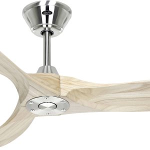 CasaFan ECO GENUINO 122 BN-NT Plafondventilator 11.3 W (Ø x h) 1220 mm x 280 mm Chroom Met afstandsbediening, Met winter CasaFan ECO GENUINO 122 BN-NT Plafondventilator 11.3 W (Ø x h) 1220 mm x 280 mm Chroom Met afstandsbediening, Met winter