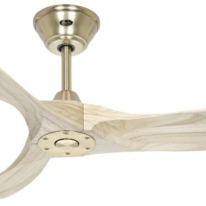 CasaFan ECO GENUINO 122 MG-NT Plafondventilator 11.3 W (Ø x h) 1220 mm x 280 mm Messing Met afstandsbediening, Met winte CasaFan ECO GENUINO 122 MG-NT Plafondventilator 11.3 W (Ø x h) 1220 mm x 280 mm Messing Met afstandsbediening, Met winte