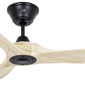 CasaFan ECO GENUINO 122 MS-NT Plafondventilator 11.3 W (Ø x h) 1220 mm x 280 mm Zwart (mat) Met afstandsbediening, Met w CasaFan ECO GENUINO 122 MS-NT Plafondventilator 11.3 W (Ø x h) 1220 mm x 280 mm Zwart (mat) Met afstandsbediening, Met w