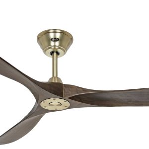 CasaFan ECO GENUINO 180 MG-NB Plafondventilator 30 W (Ø x h) 1800 mm x 290 mm Messing Met afstandsbediening, Met winterm