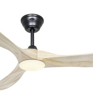 CasaFan ECO GENUINO-L 152 MS-NT Plafondventilator 16.5 W (Ø x h) 1520 mm x 340 mm Zwart (mat) Met afstandsbediening, Met CasaFan ECO GENUINO-L 152 MS-NT Plafondventilator 16.5 W (Ø x h) 1520 mm x 340 mm Zwart (mat) Met afstandsbediening, Met