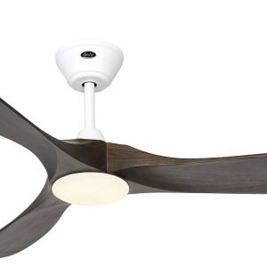 CasaFan ECO GENUINO-L 152 MW-NB Plafondventilator 16.5 W (Ø x h) 1520 mm x 340 mm Wit (mat) Met afstandsbediening, Met w CasaFan ECO GENUINO-L 152 MW-NB Plafondventilator 16.5 W (Ø x h) 1520 mm x 340 mm Wit (mat) Met afstandsbediening, Met w