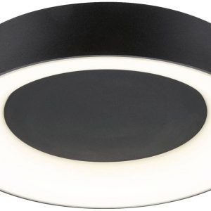 Paulmann 71097 Casca LED-plafondlamp LED 23 W Zwart (mat) Paulmann 71097 Casca LED-plafondlamp LED 23 W Zwart (mat)