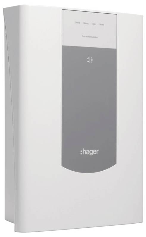 Hager RFR103D Bus Repeater Koppelbaar werkt op een accu, werkt op het lichtnet (b x h x d) 325 x 220 x 88 mm