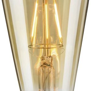 Paulmann 28407 LED-lamp E27 4.4 W Goud (Ø x h) 64 mm x 145 mm 1 stuk(s) Paulmann 28407 LED-lamp E27 4.4 W Goud (Ø x h) 64 mm x 145 mm 1 stuk(s)