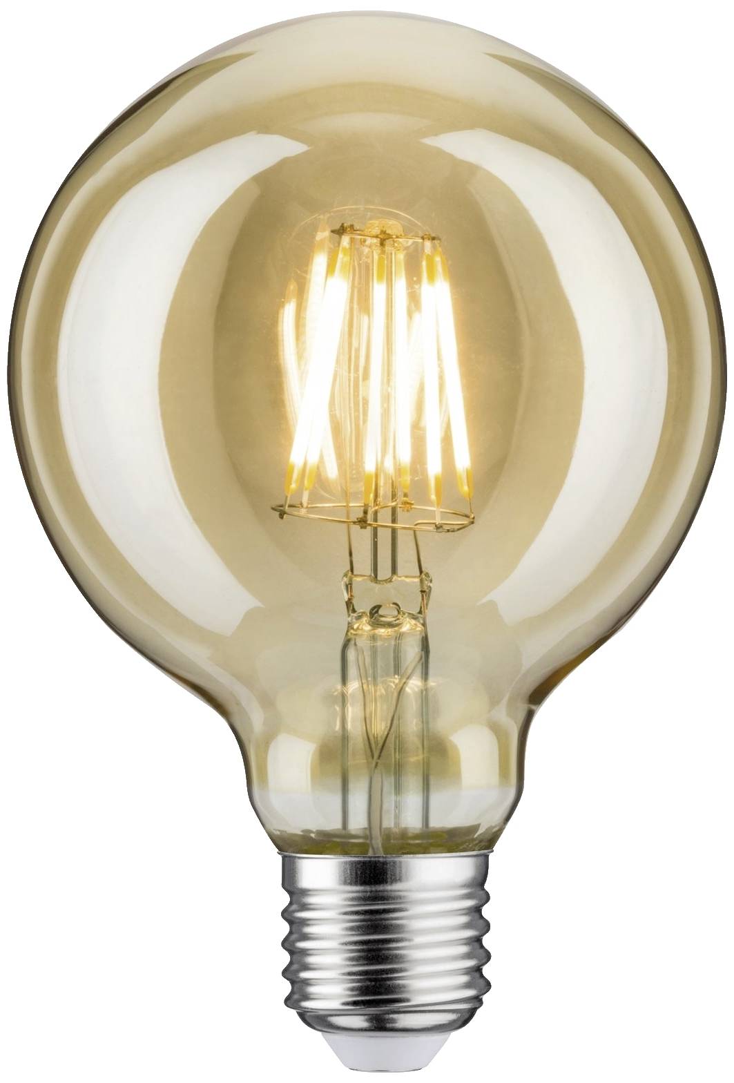 Paulmann 28521 LED-lamp E27 6 W Goud (Ø x h) 95 mm x 138 mm 1 stuk(s)