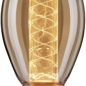 Paulmann 28827 LED-lamp E27 3.6 W Goud (Ø x h) 75 mm x 162 mm 1 stuk(s) Paulmann 28827 LED-lamp E27 3.6 W Goud (Ø x h) 75 mm x 162 mm 1 stuk(s)
