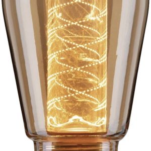 Paulmann 28829 LED-lamp E27 3.6 W Goud (Ø x h) 64 mm x 142 mm 1 stuk(s) Paulmann 28829 LED-lamp E27 3.6 W Goud (Ø x h) 64 mm x 142 mm 1 stuk(s)
