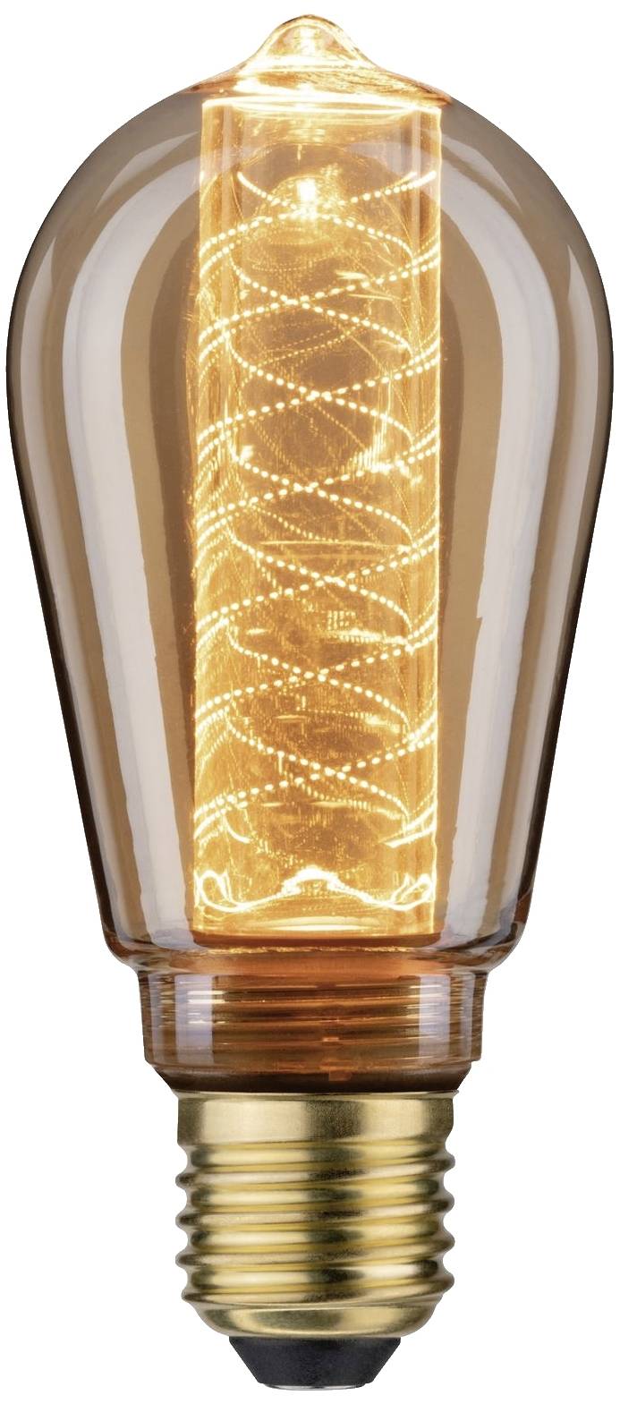 Paulmann 28829 LED-lamp E27 3.6 W Goud (Ø x h) 64 mm x 142 mm 1 stuk(s)