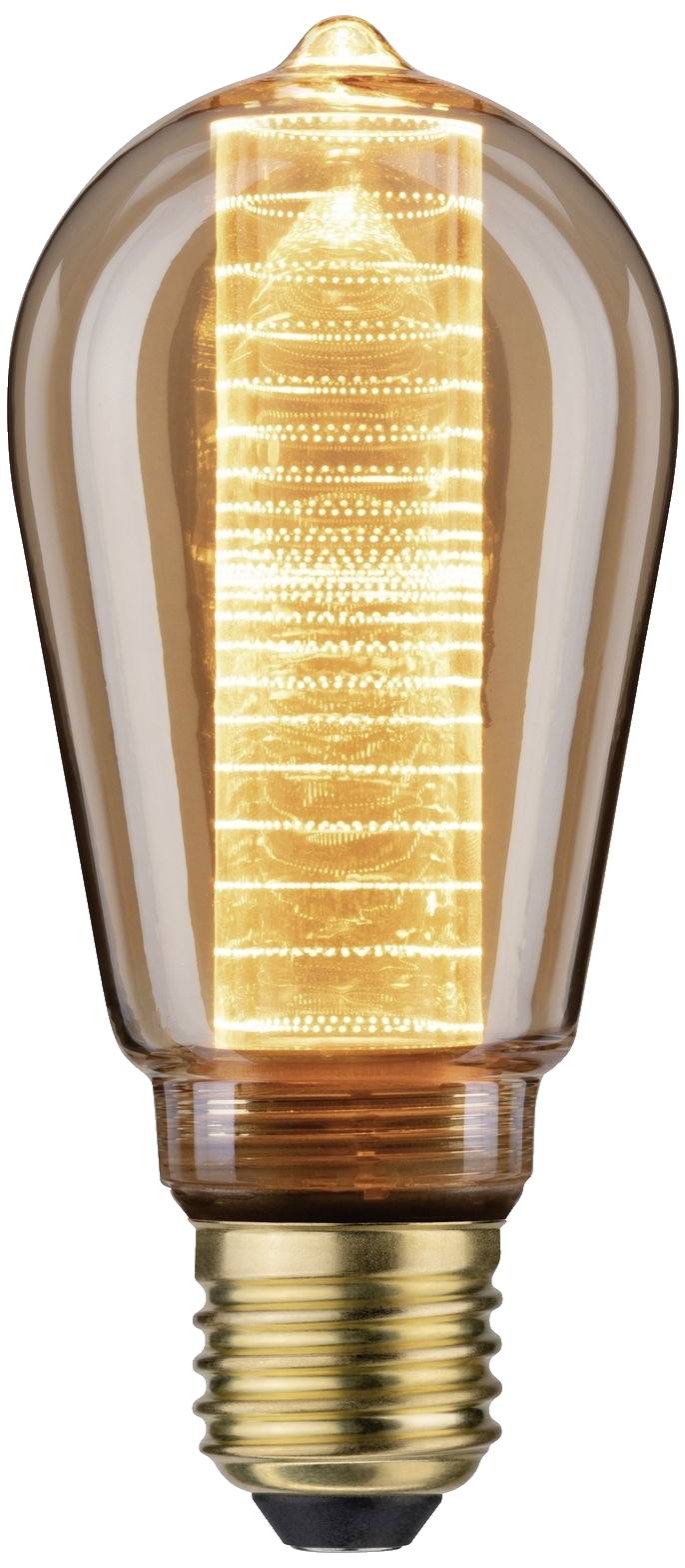 Paulmann 28830 LED-lamp E27 3.6 W Goud (Ø x h) 64 mm x 142 mm 1 stuk(s)