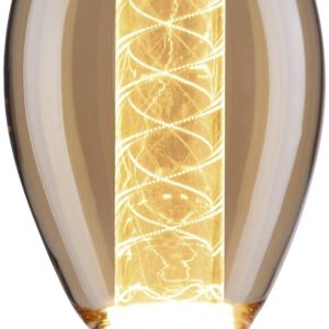 Paulmann 28600 LED-lamp E27 4 W Goud (Ø x h) 75 mm x 165 mm 1 stuk(s)