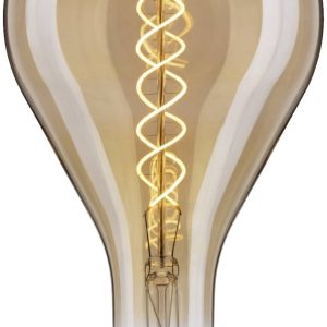 Paulmann 28867 LED-lamp E27 7 W Goud (Ø x h) 160 mm x 300 mm 1 stuk(s) Paulmann 28867 LED-lamp E27 7 W Goud (Ø x h) 160 mm x 300 mm 1 stuk(s)