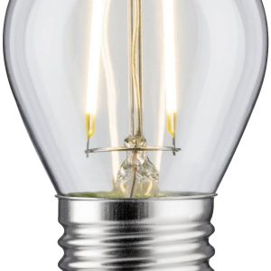 Paulmann 28691 LED-lamp Energielabel F (A – G) E27 2.6 W Warmwit (Ø x h) 45 mm x 72 mm 1 stuk(s) Paulmann 28691 LED-lamp Energielabel F (A – G) E27 2.6 W Warmwit (Ø x h) 45 mm x 72 mm 1 stuk(s)