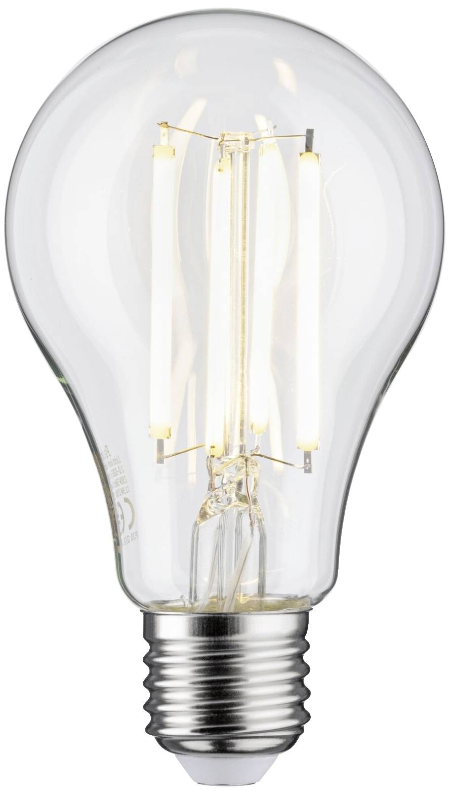 Paulmann 28697 LED-lamp Energielabel E (A - G) E27 11.5 W Warmwit (Ø x h) 67 mm x 118 mm 1 stuk(s)