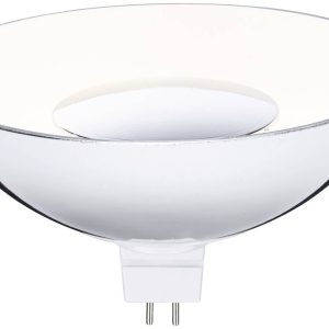 Paulmann 28802 LED-lamp Energielabel G (A – G) GU5.3 4.9 W Warmwit (Ø x h) 100 mm x 58 mm 1 stuk(s) Paulmann 28802 LED-lamp Energielabel G (A – G) GU5.3 4.9 W Warmwit (Ø x h) 100 mm x 58 mm 1 stuk(s)