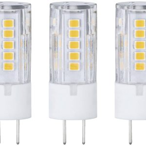 Paulmann 28822 LED-lamp Energielabel G (A – G) GY6.35 3.5 W Warmwit (Ø x h) 17 mm x 47 mm 3 stuk(s) Paulmann 28822 LED-lamp Energielabel G (A – G) GY6.35 3.5 W Warmwit (Ø x h) 17 mm x 47 mm 3 stuk(s)