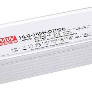 MEAN WELL LED-transformator 200.2 W 700 mA 143 – 286 V Dimbaar 1 stuk(s) MEAN WELL LED-transformator 200.2 W 700 mA 143 – 286 V Dimbaar 1 stuk(s)