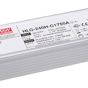 MEAN WELL LED-transformator 249.9 W 700 mA 178 – 357 V Dimbaar 1 stuk(s) MEAN WELL LED-transformator 249.9 W 700 mA 178 – 357 V Dimbaar 1 stuk(s)