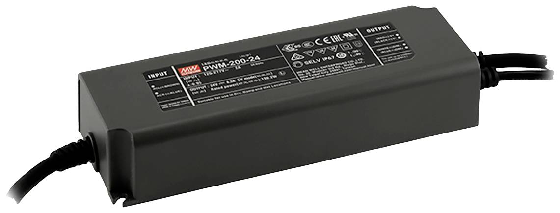 MEAN WELL PWM-200-36DA2 LED-transformator 199.8 W 5.55 A Dimbaar 1 stuk(s)
