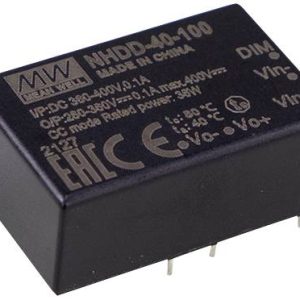 MEAN WELL LED-transformator 36 W 100 mA 320 – 360 V Dimbaar 1 stuk(s) MEAN WELL LED-transformator 36 W 100 mA 320 – 360 V Dimbaar 1 stuk(s)