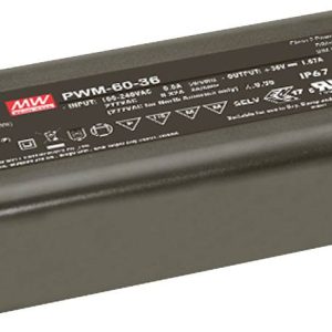 MEAN WELL LED-transformator 60 W 5 A 1 stuk(s) MEAN WELL LED-transformator 60 W 5 A 1 stuk(s)